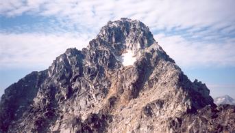 The NE face of sloan as seen from the upper NE ridge.