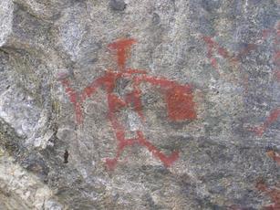 The eastern Stein Valley is known for its aboriginal rock petroglyphs.
